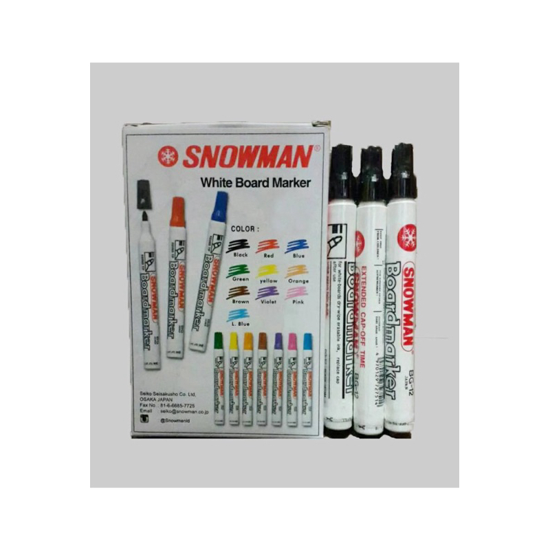 

SPIDOL WHITE BOARS SNOWMAN (BLACK SATUAN)