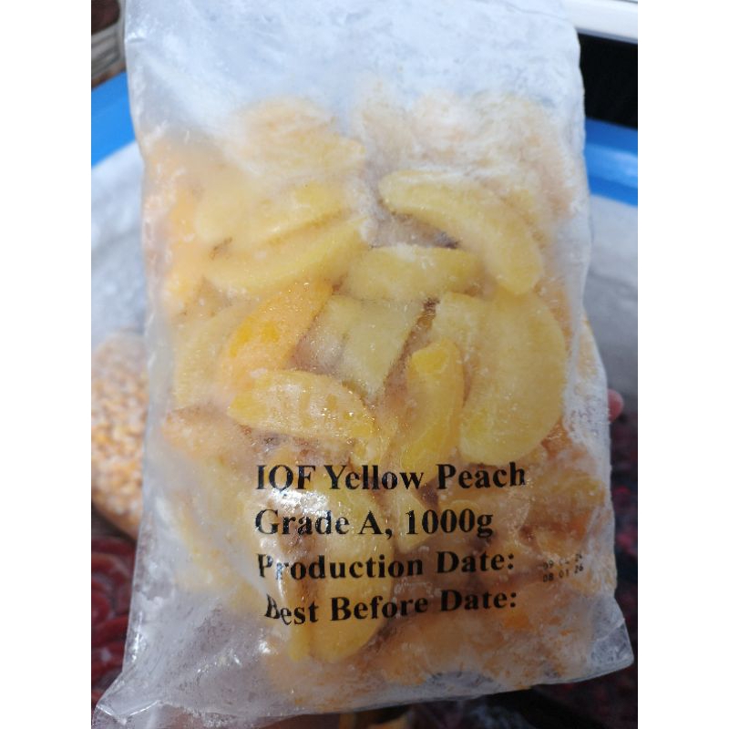 

Yellow Peach Frozen 1kg