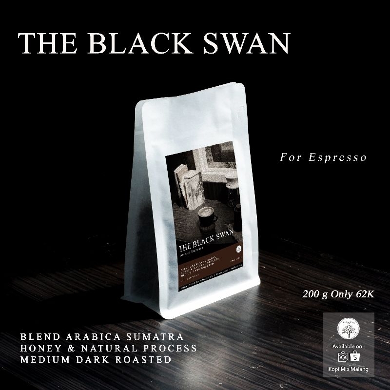 

The Black Swan | Arabica For Espresso 200 gram
