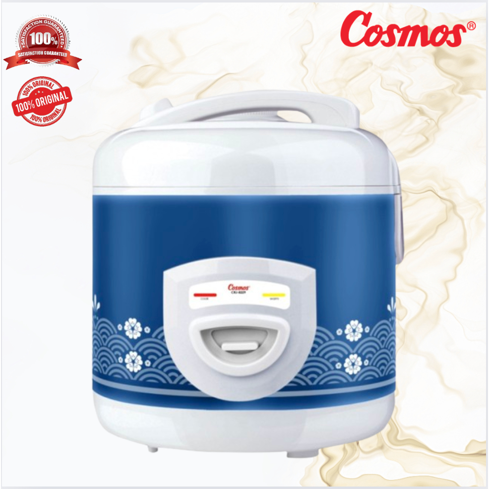 RICE COOKER NON STICK COSMOS CRJ8229WBS 2L/CRJ-8229WBS /CRJ-8229-WBS/CRJ 8229WBS/ORIGINAL BERGARANSI