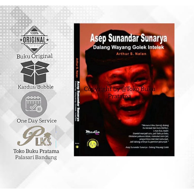 KODE A62X Asep Sunandar Sunarya Dalang Wayang Golek Intelek  ORI