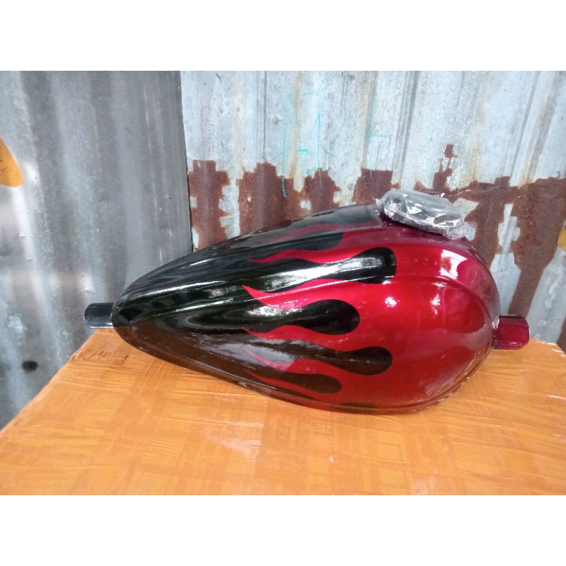 Tangki Custom Chopper Tangki Peanut Chopper Cat