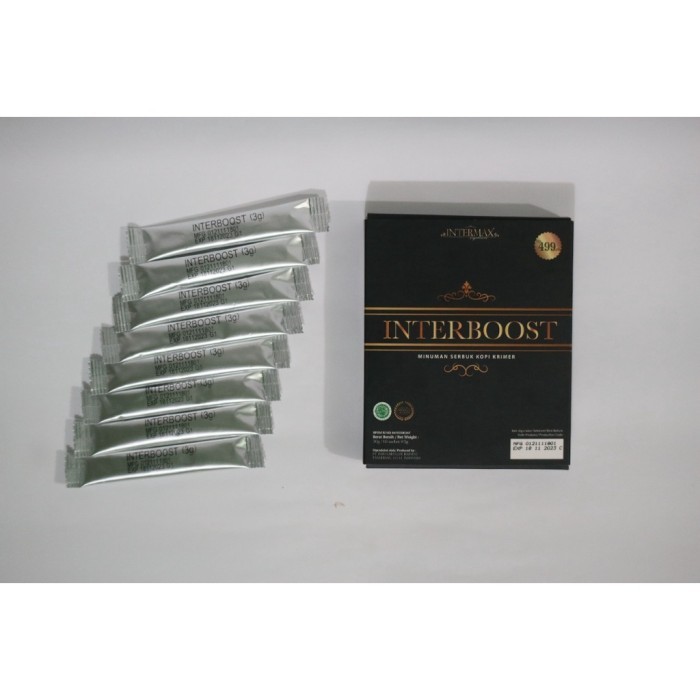 

INTERBOOST MINUMAN SERBUK RASA KOPI KRIMER (ORIGINAL)menambah stamina kesuburan 1 pcs