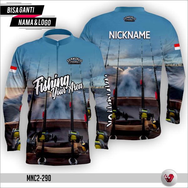 Baju Mancing / Jersey Fishing Original Full Printing 2021 {COD}