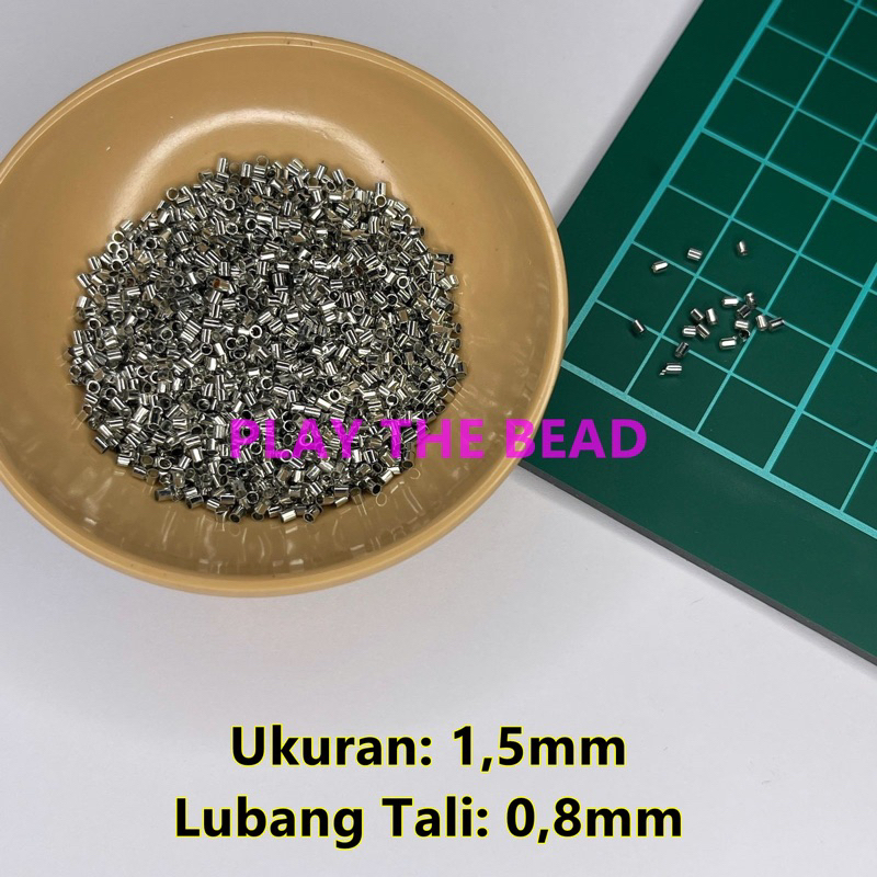 Stopper Besi Tabung Kecil, Spacer 1gram