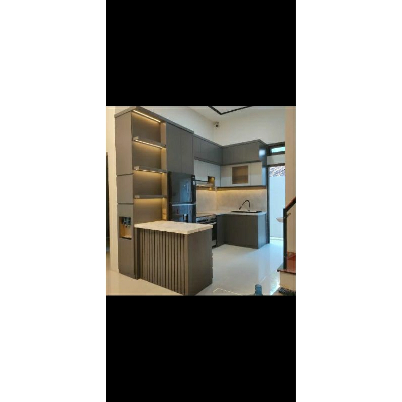 KICHENSET MINIMALIS MODERN/CABINET DAPUR/PERALATAN DAPUR MINIMALIS