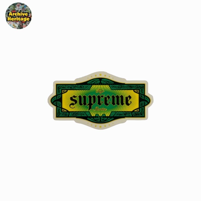 

sticker Supreme Top Shotta graphic brand stiker clothing streetwear hypebeast