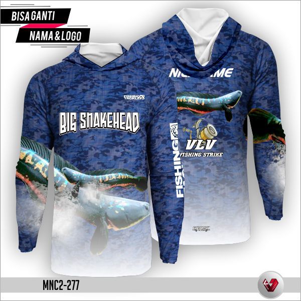 Baju Jersey Mancing / Kaos Fishing / Baju Fishing Mania / Mancing Club FullPrint GRATIS NAMA & LOGO.