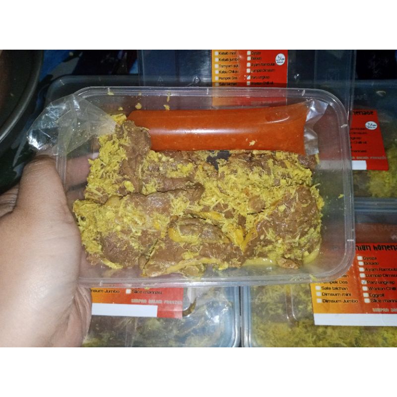 

paru ungkep serundeng frozen