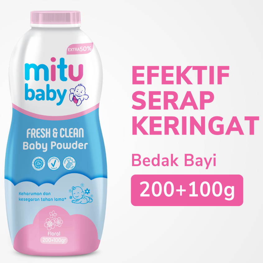 Mitu baby Fresh & Clean powder 300 g All Variant