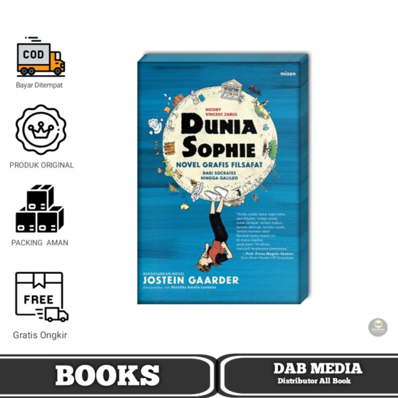 Dunia Sophie Novel Grafis Filsafat Buku Novel Filsafat Grafis