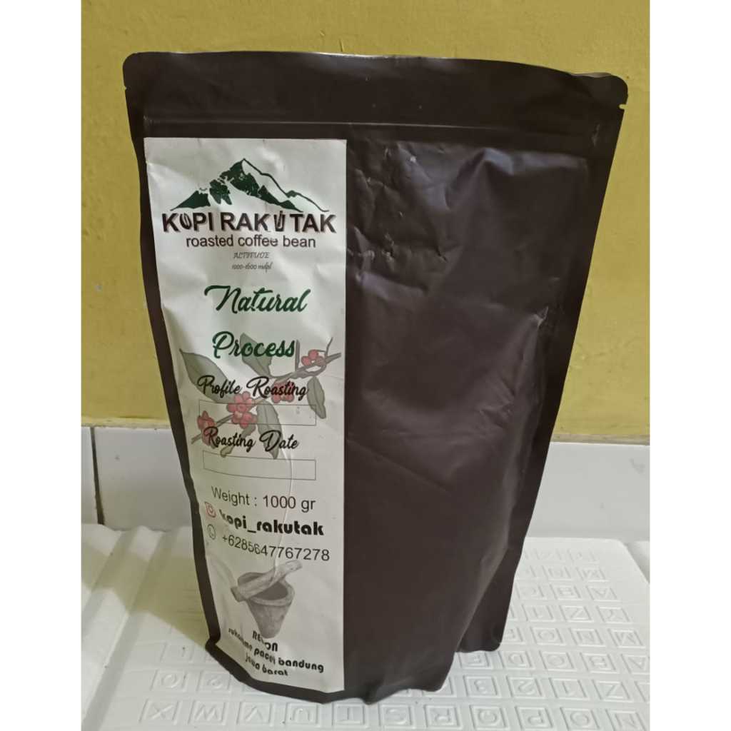 

KOPI ARABICA Fullwash 1000gr kopi gunung Rakutak Alami
