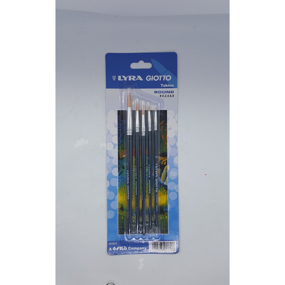 

Stok Banyak LYRA BRUSH ROUND SET 5 2 4 6 8