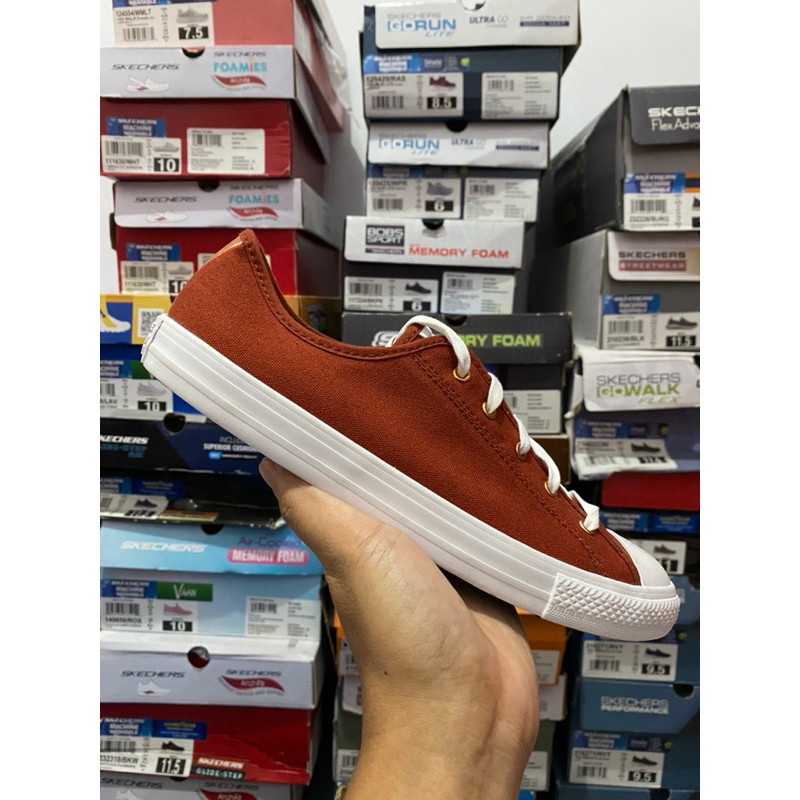 Jual Sepatu Wanita CONS CTAS DAINTY OX A01306C - Rugged Orange/Copper