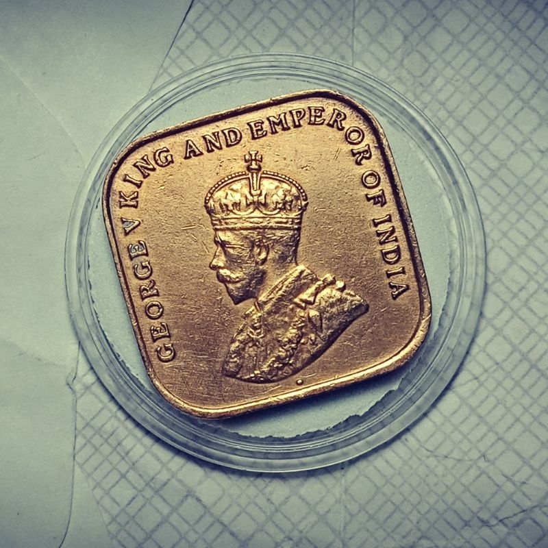 LANGKA 1920 King Georgivs Inggris Malaysia STRAITS SETTLEMENT 1 Cent Koleksi