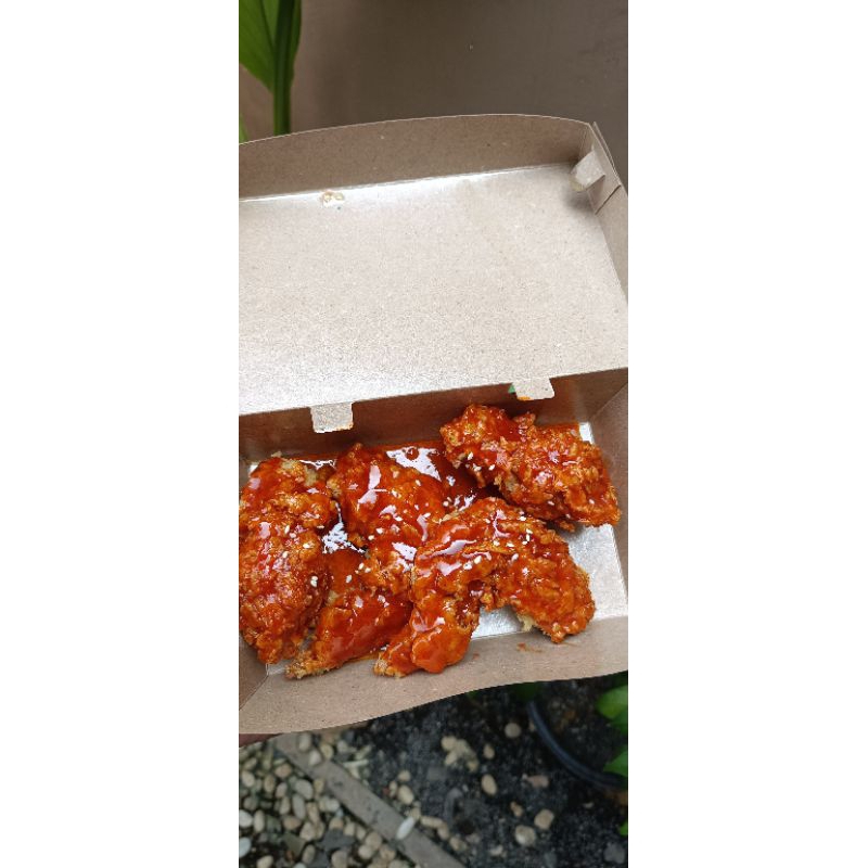 

Chicken Hot Spicy / Fire Chicken / chicken gochujang / richeese / firewings