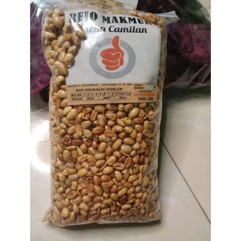 

kacang kedelai /dele goreng kemasan 1kg atau 500gram