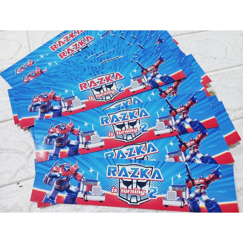 Label Botol Air Minum/mineral
