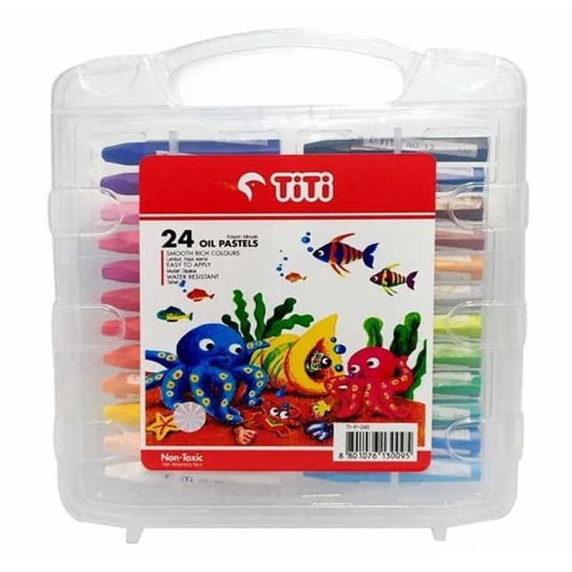 

CRAYON OIL PASTEL TITI 24 SET ORIGINAL
