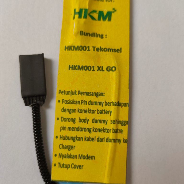 Special Pr Dummy Battery Modem HKM HKM1 Telkomsel  XL GO  Hinet  Fake Baterai Batre