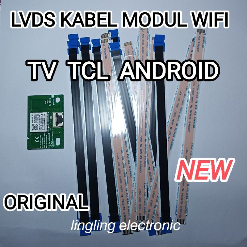 KABEL LVDS MODUL WIFI TV TCL ANDROID ORIGINAL NEW