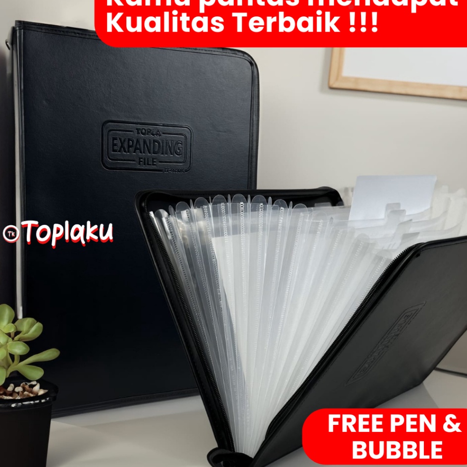 

Map Expanding File 13 Sekat Kulit Anti Air Tas Dokumen Keeper F4 Document File Tempat Berkas Penting