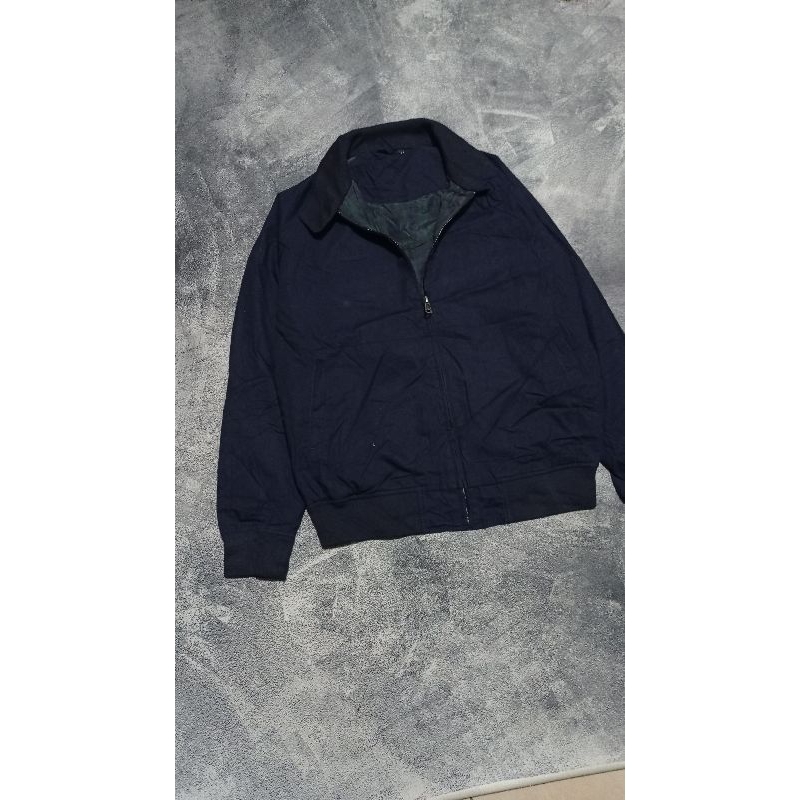 Harrington Jacket Troy Bros Navy