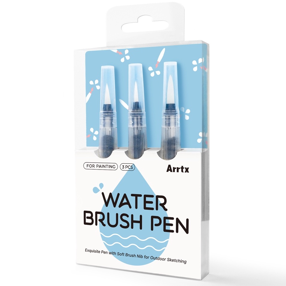 

Limitless ARRTX water brush pen set 3