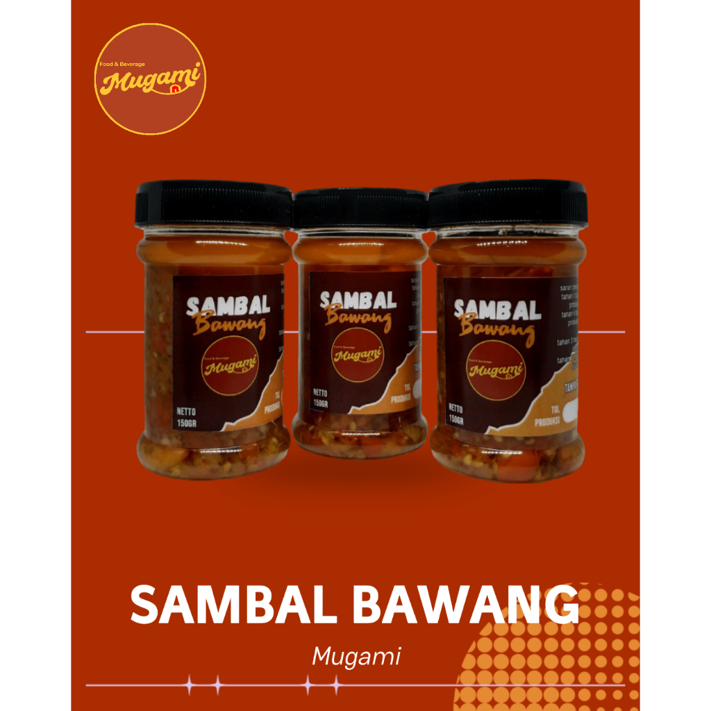 

Paket Bundling Lebih Hemat Sambal Bawang by Mugami Lazis Lada Yummy