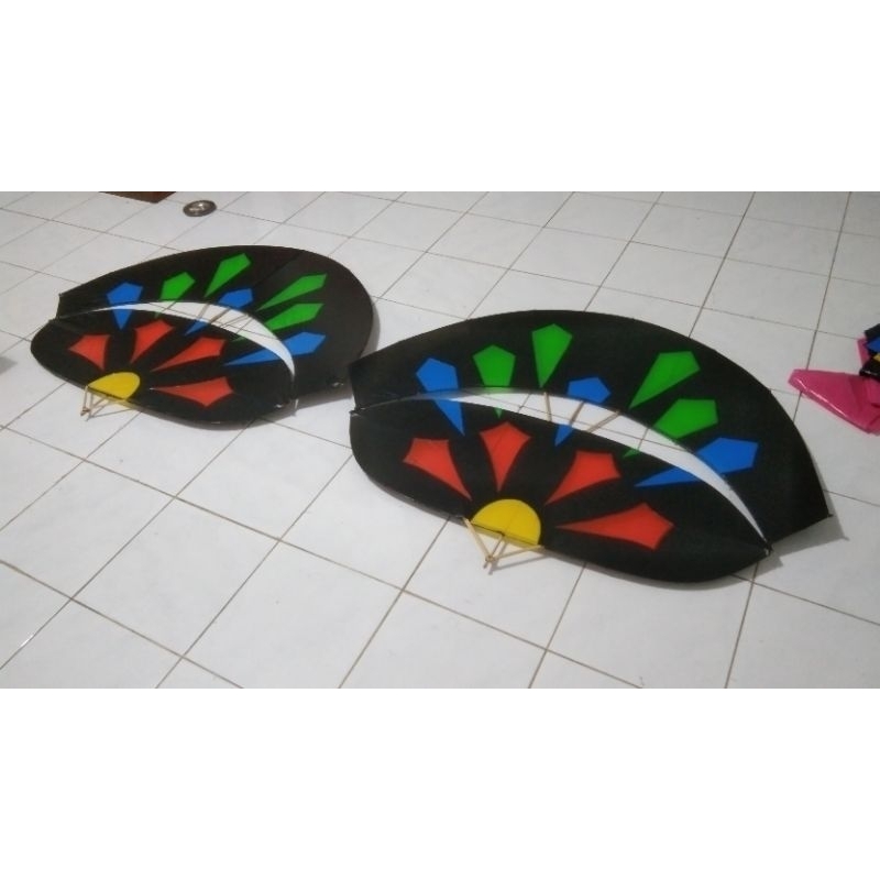Layangan Gapangan Pegon Ceper UK. 1,3 Meter