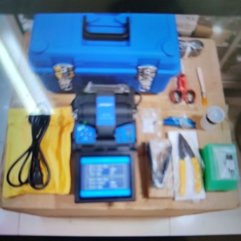 FUSION SPLICER MACHINE JOINWIT JW4109 / JW 4109 FTTH FIBER OPTIC SPLICING/SPLICER ALAT SAMBUNG KONEK