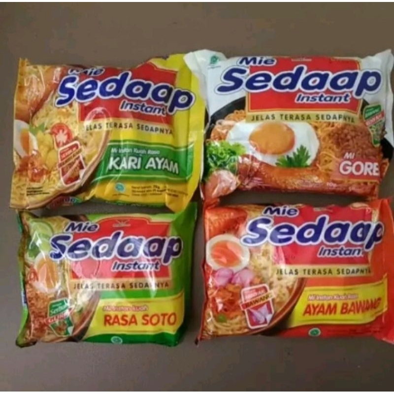 

MIE SEDAP KUAH GORENG AYAM BAWANG SOTO VARIAN PCS