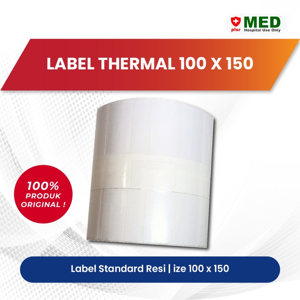 LABEL THERMAL 100 X 150