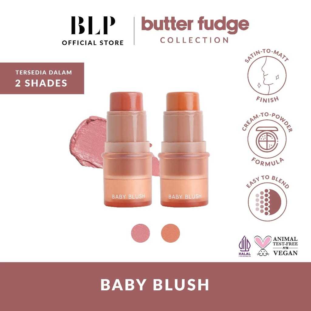 ❤ MEMEY ❤ BLP Butter Fudge Collection Baby Blush - Cream Blush Stick