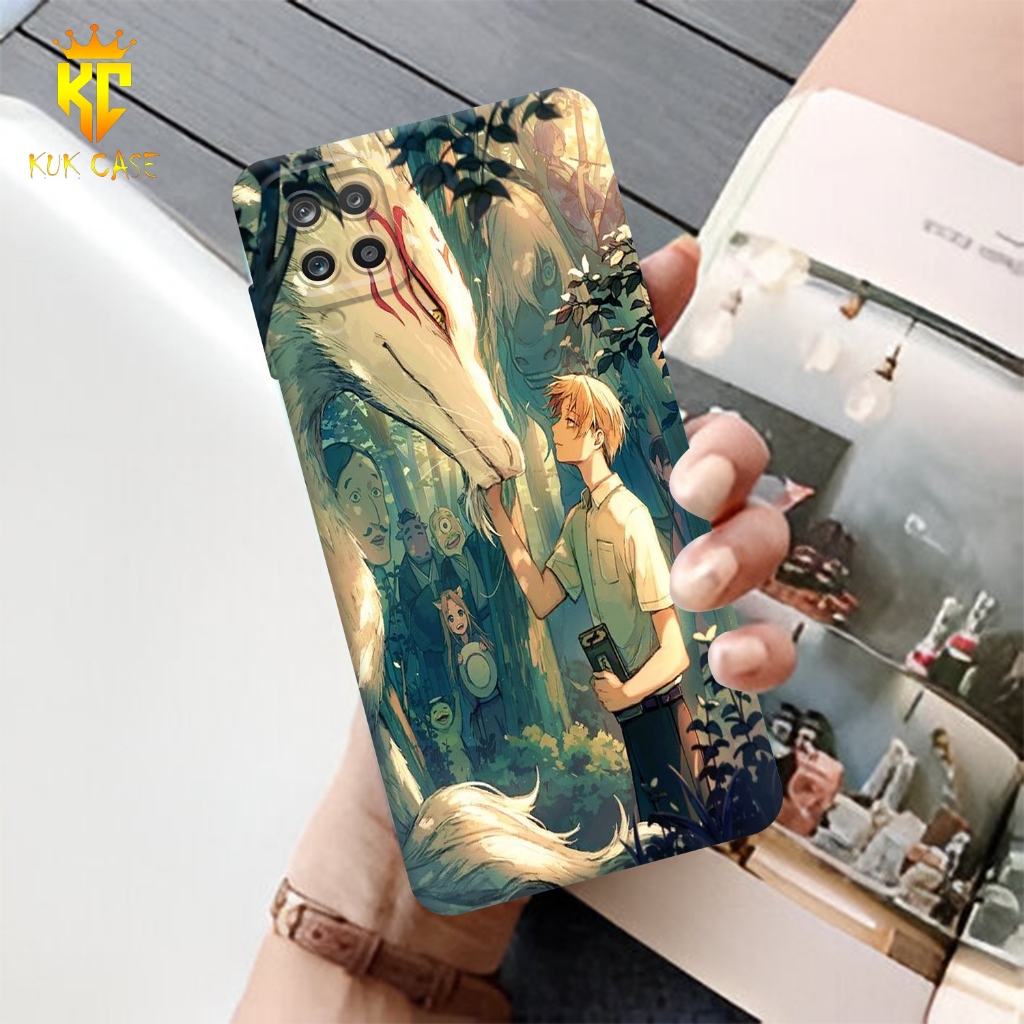 Case Motif SAMSUNG A12 Aesthetic Bahan Softcase silicon Lentur - Skin /  Casing Handpone