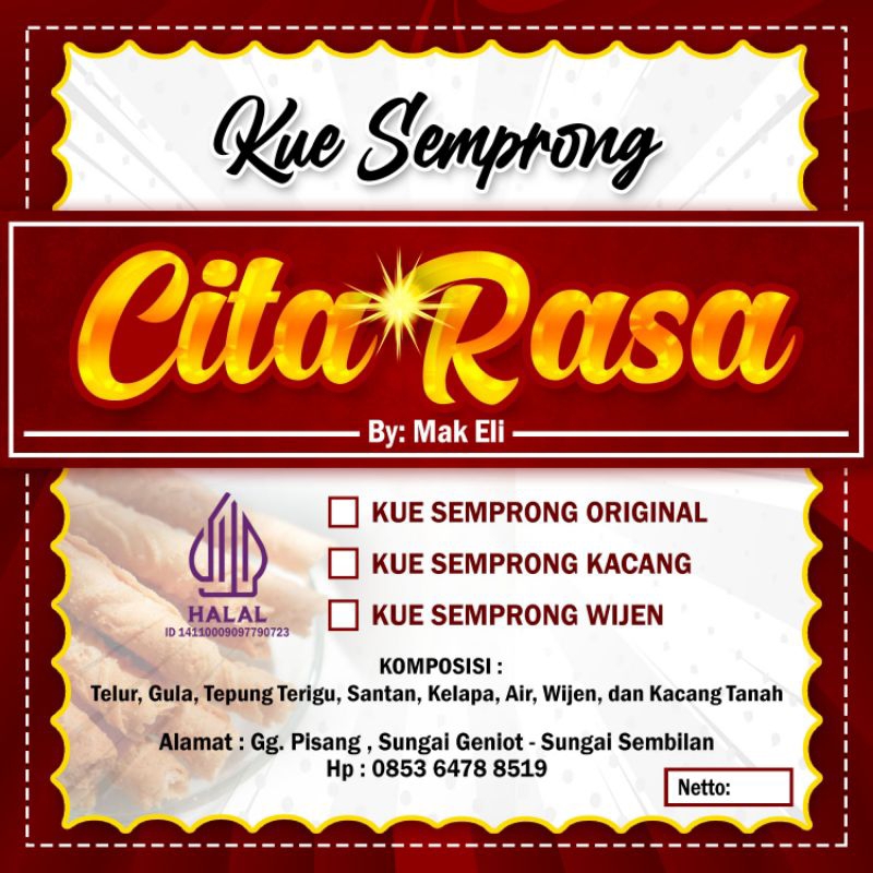 

Desain Stiker