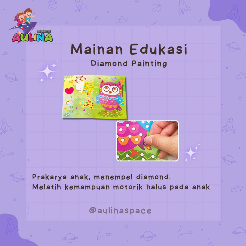 

Aulina Space - Stiker manik