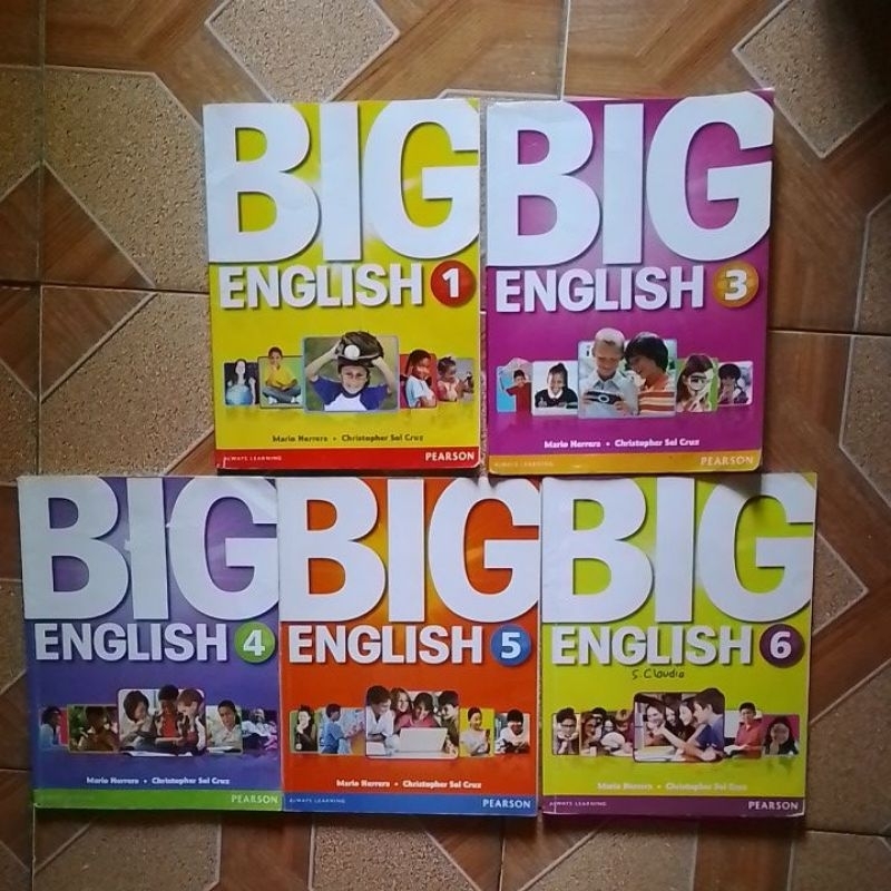 BIG ENGLISH 1,2, 3, 4, 5 & 6
