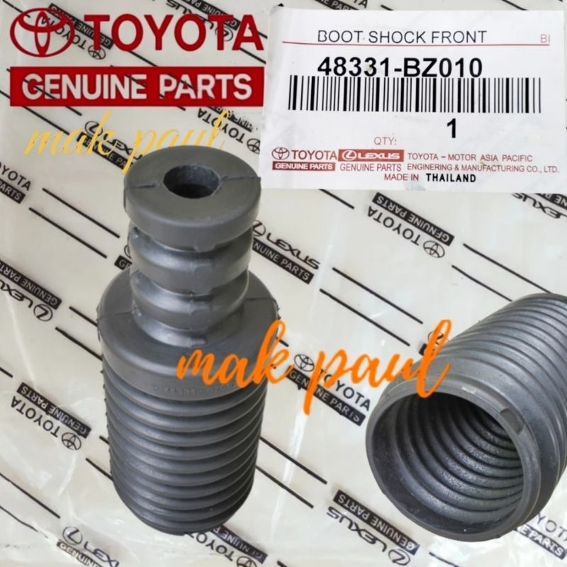 karet boot stoper shock depan ETIOS valco SIRION AGYA AYLA CALYA SIGRA  DLL