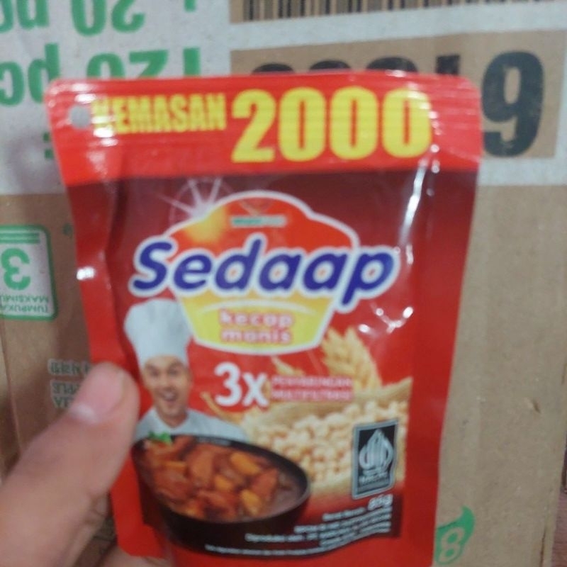 

kecap sedaap manis 2000 an 85 g