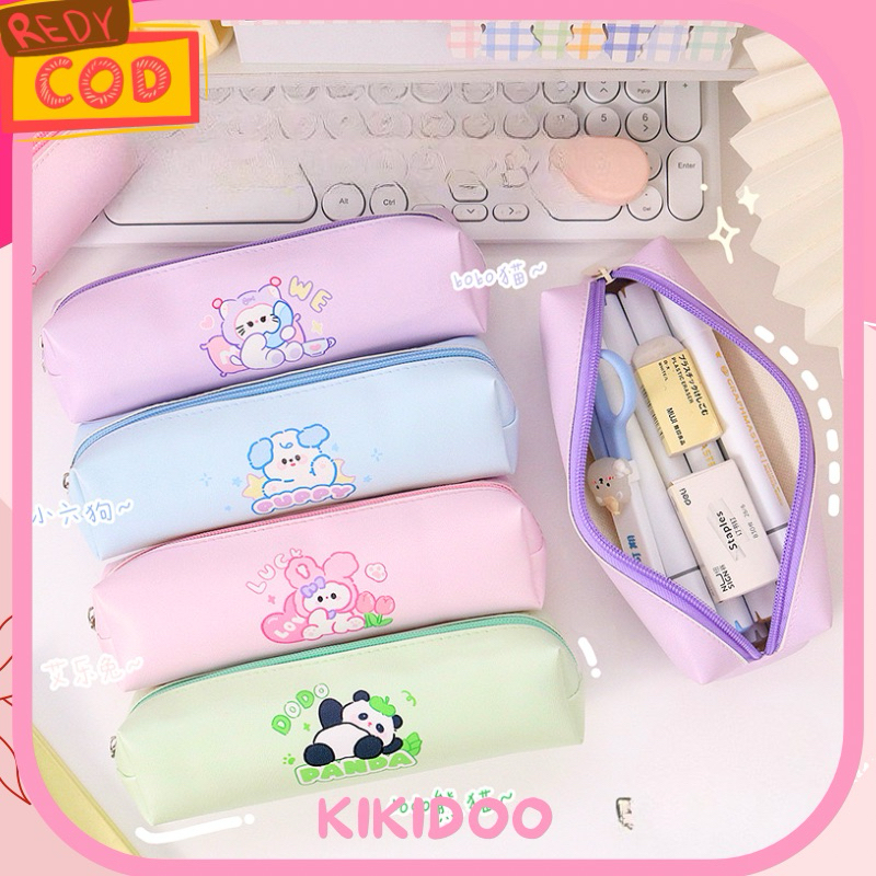 

Kikidoo Tempat Pensil Kotak Pensil Aesthetic Kawaii Korea Kotak Pensil Lucu RT70