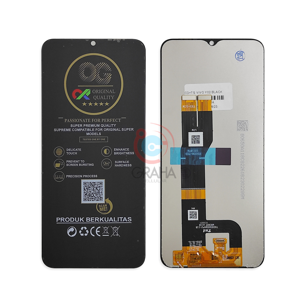 LCD + TOUCHSCREEN VIVO Y02/ YO2T