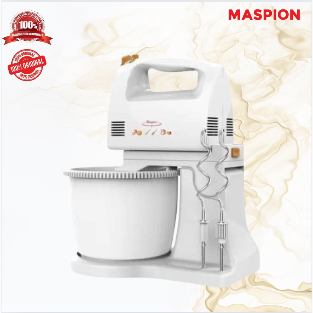 STAND MIXER MASPION MT 1140 MIXER/MT1140/MT-1140/MIXER DUDUK/MIXER ORIGINAL MASPION/GARANSI RESMI