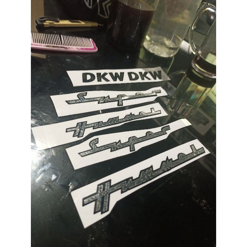 stiker samping DKW HUMMEL