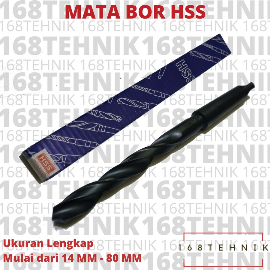 Mata Bor Dawyck SEMUA UKURAN / Mata Bor Besi DAWYCK / Drill HSS Taper Shank / Mata bor Kones / Mata 