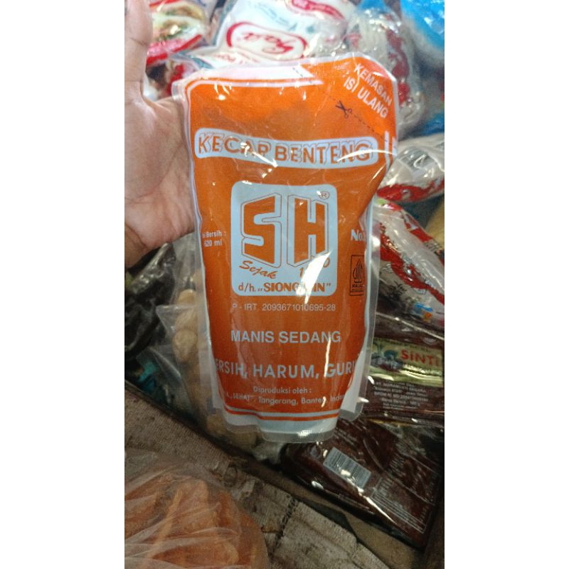 

Kecap Benteng SH 620ml manis sedang