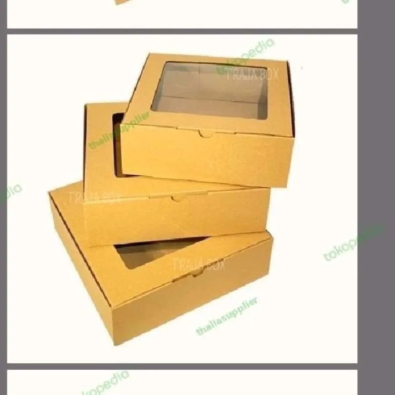 

TRAJA DUS KRAFT + MIKA ATAU DUS BPM (25X25X12) ISI 10 PCS.