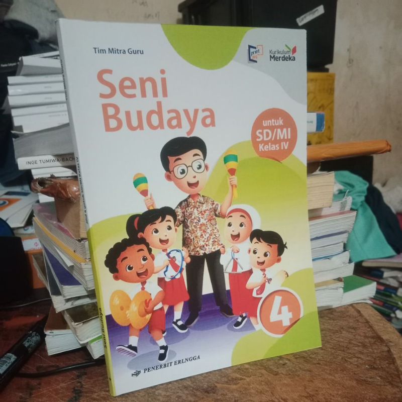 buku seni budaya SD kelas 4 penerbit erlangga