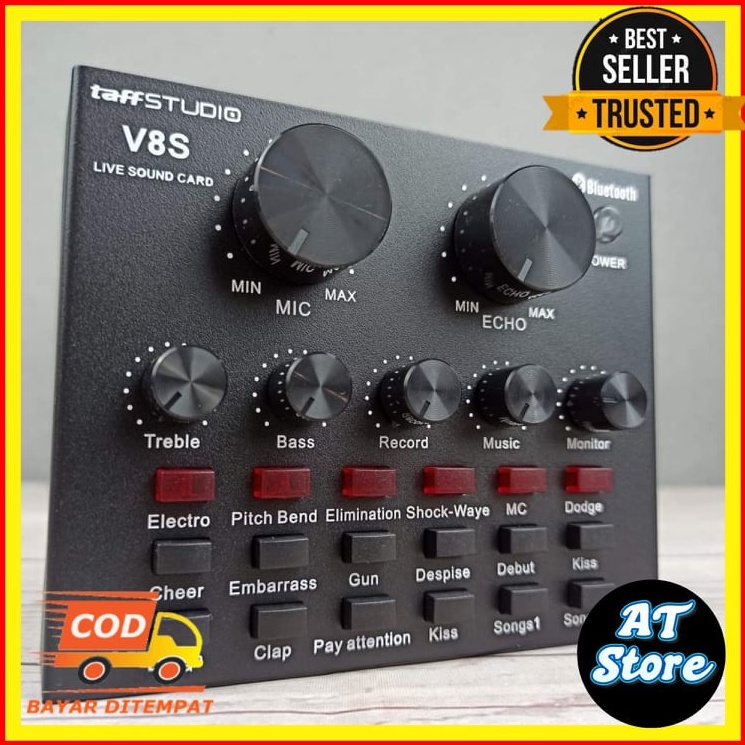 ORIGINAL 1 SOUNDCARD AUDIO EXTERNAL BLUETOOTH V8 KODE R6U6