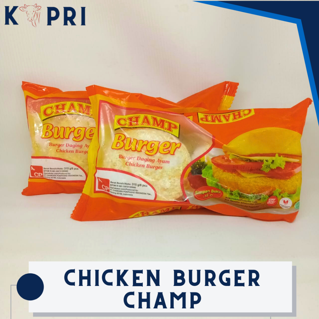 

Daging Burger Ayam CHAMP Chicken Burger